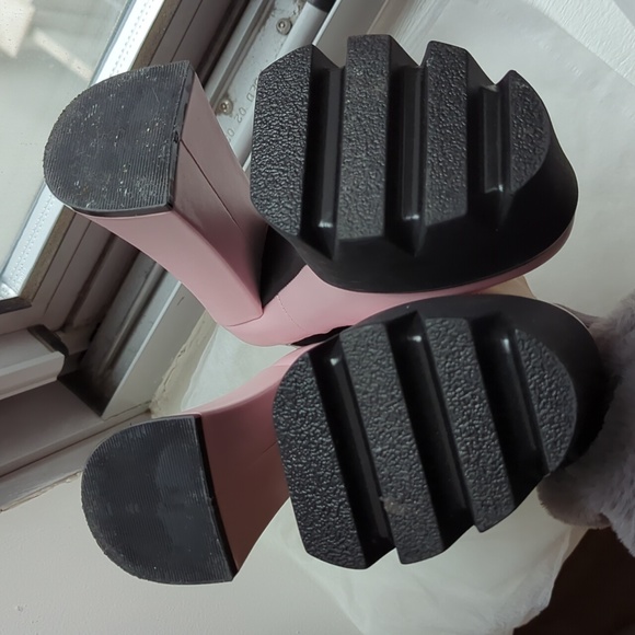 Pink Platform Boots - Picture 8 of 8